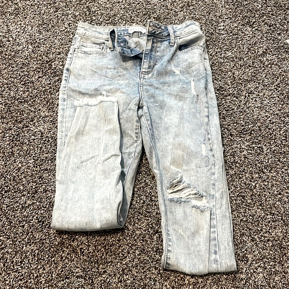 High rise cello jeans